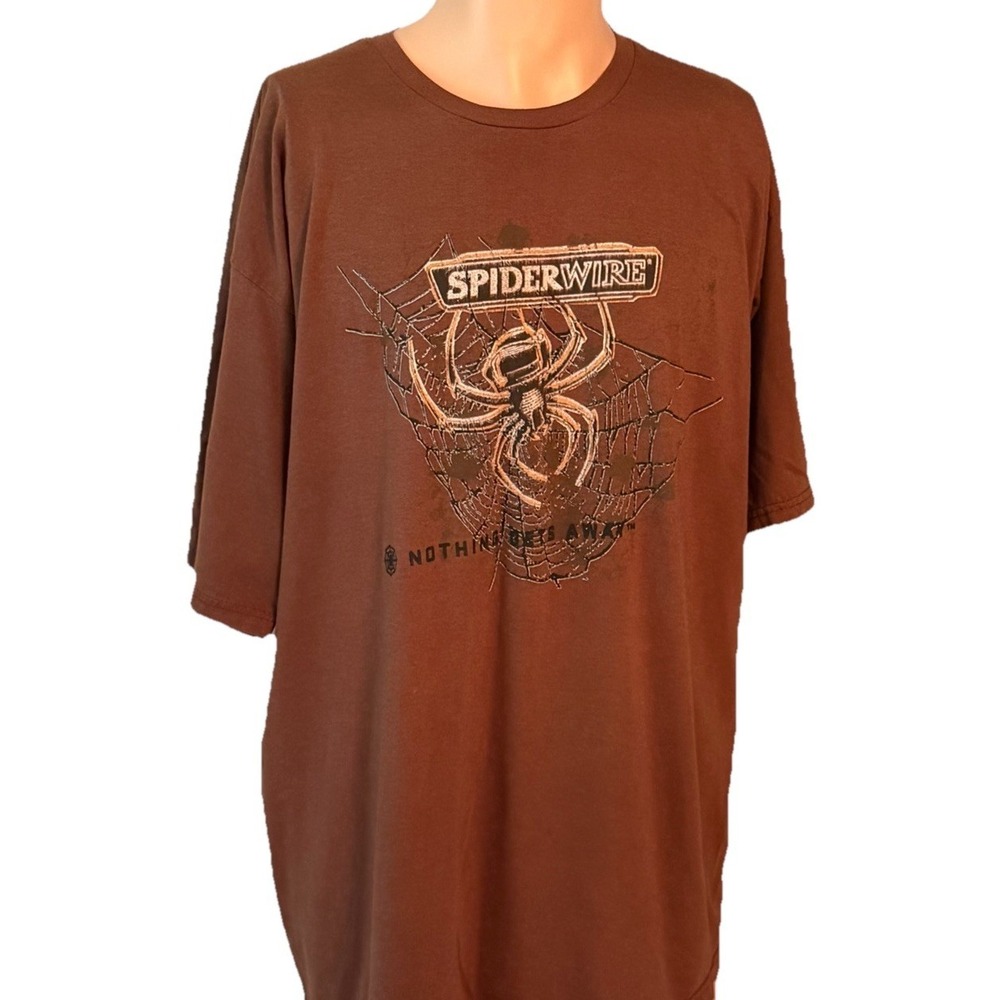 SpiderWire Mens XXL T-Shirt "Nothing Gets Away" Fishing Shirt
